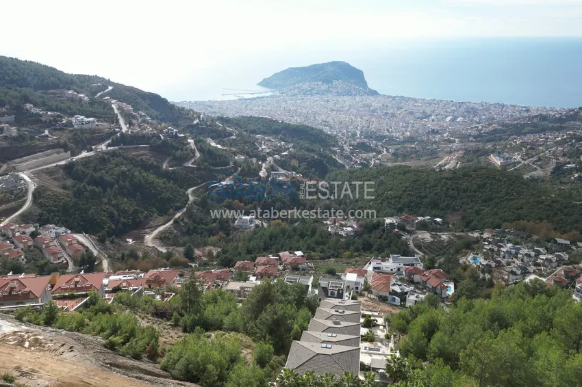 Real estate for residence permit. Villa in Alanya with furniture and stunning views 6 