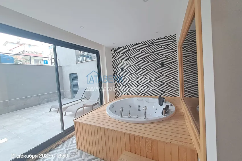 Duplex apartment in the center of Alanya, 200 meters from Cleopatra beach 6 