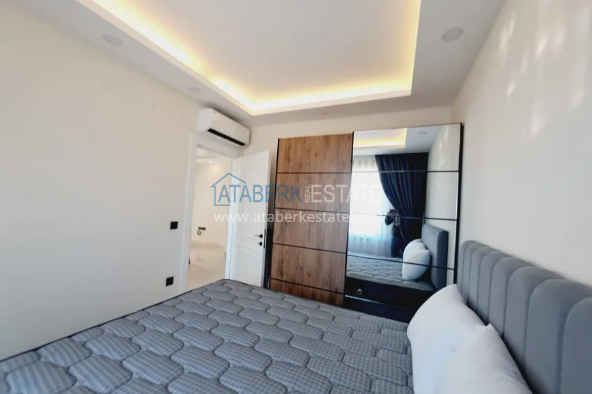 Purchase  Apartment 1+1 furnished with views of the sea and the historical fortress - the center of Alanya 6 