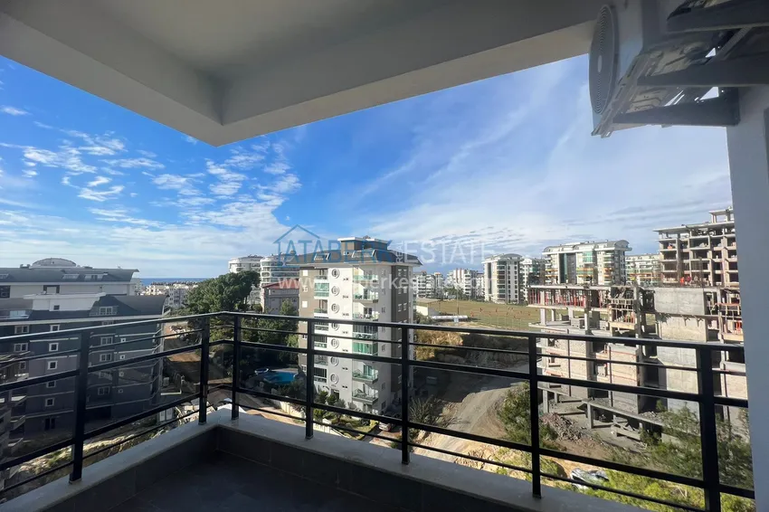 Purchase  One bedroom apartment with sea view in Avsallar in a modern residence. Suitable for short term rentals  7 