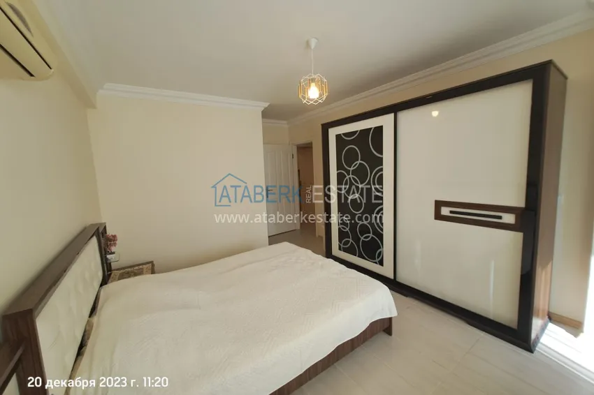 Purchase Two-bedroom apartment with furniture, sea and mountain views 250 meters from the coast — Mahmutlar district 7 