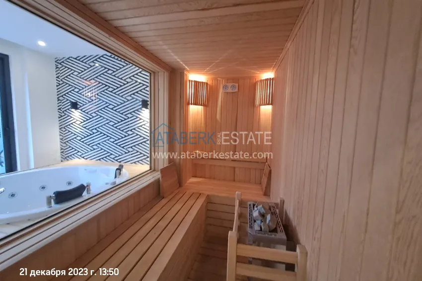 Duplex apartment in the center of Alanya, 200 meters from Cleopatra beach 7 