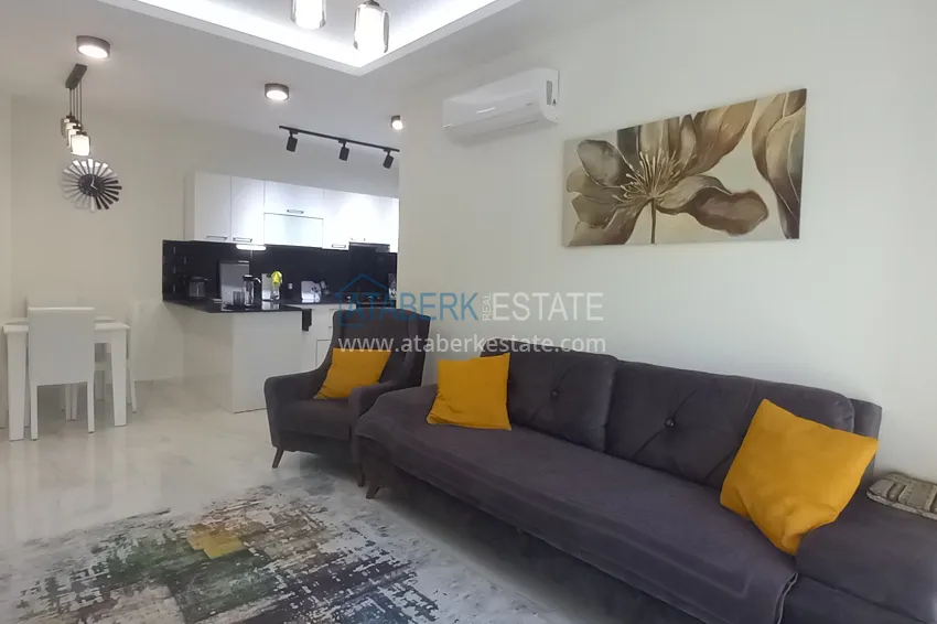 Purchase Combined furnished apartment with 3 bedrooms — Alanya, Kestel district 8 