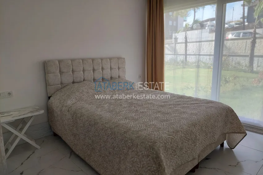 Purchase  Apartment for rent with access to the garden in Alanya, Avsallar district No. 11 10 