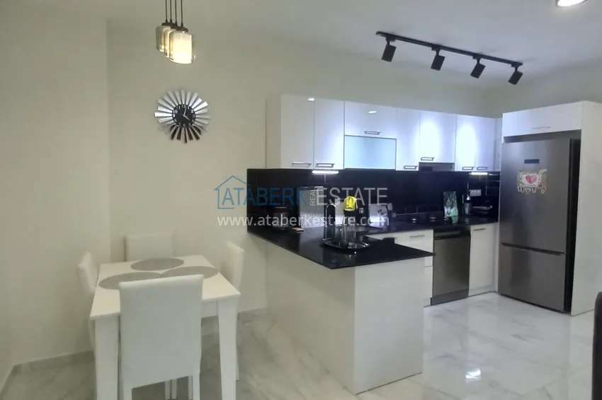 Purchase Combined furnished apartment with 3 bedrooms — Alanya, Kestel district 9 