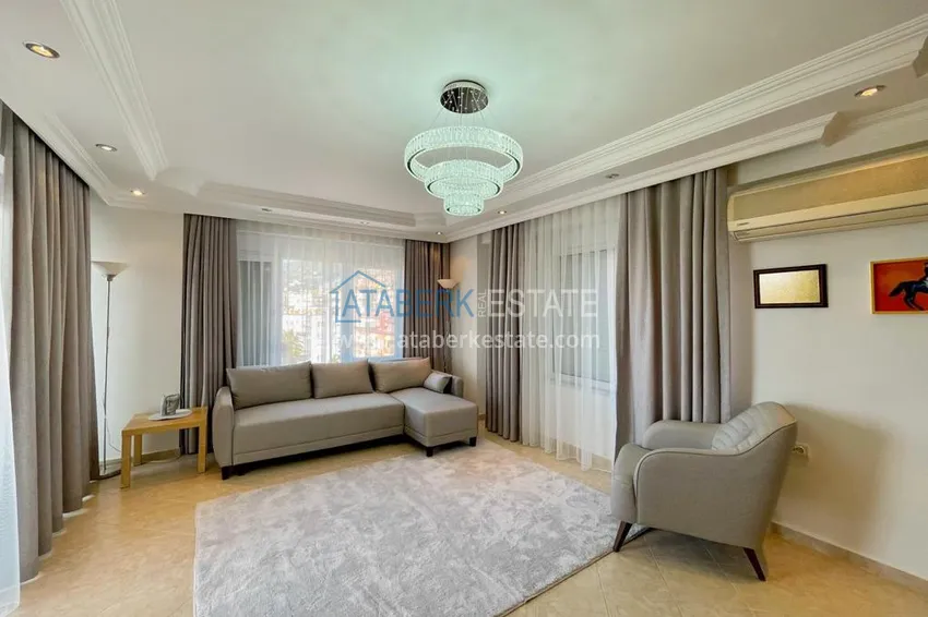 Purchase  Apartment in the center of Alanya - 2 bedrooms, furniture, open views of the sea and mountains 10 