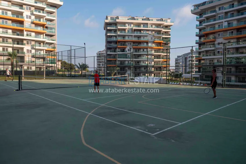 Duplex 2+1 with furniture and glazed balcony, Avsallar area - Alanya 19 