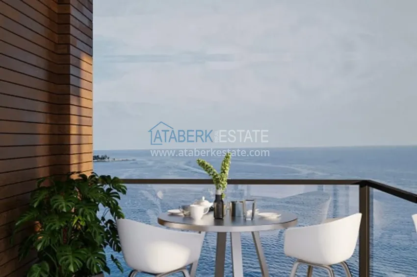 Purchase  1+1 apartments in an under construction residential complex in the beautiful neighborhood of Ayash - Mersin 10 