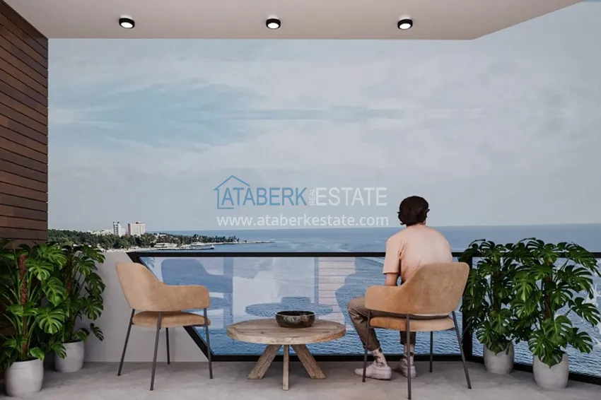 Purchase  1+1 apartments in an under construction residential complex in the beautiful neighborhood of Ayash - Mersin 11 