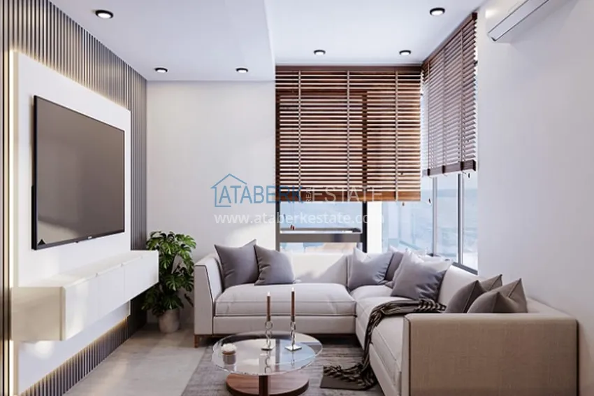 Purchase  1+1 apartments in an under construction residential complex in the beautiful neighborhood of Ayash - Mersin 1 