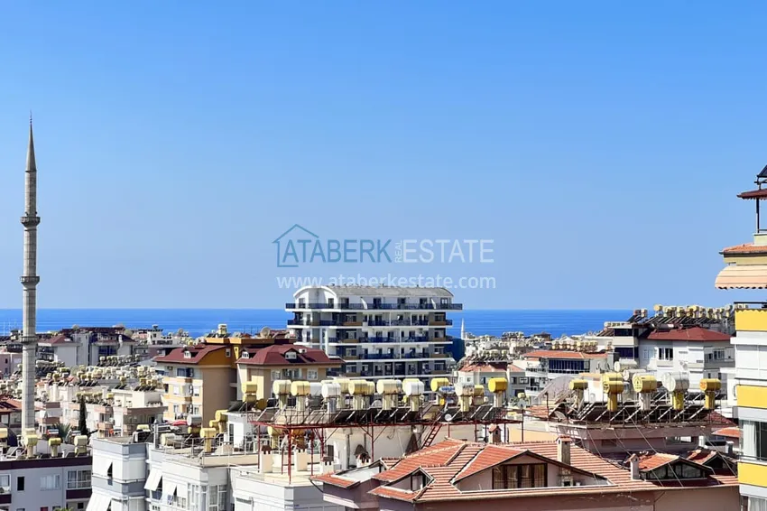 Purchase Turnkey apartment with sea view in the center of Alanya - Cleopatra Beach area 11