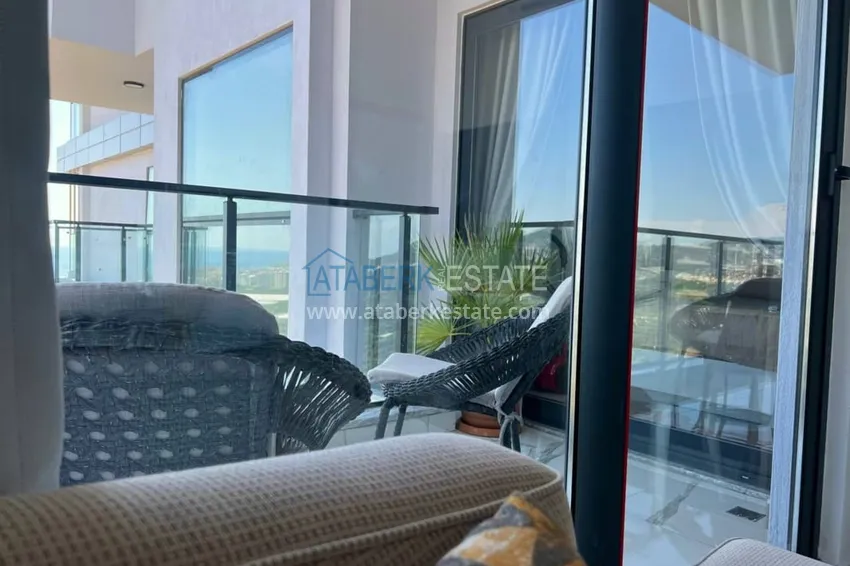 Purchase Furnished apartment in Mahmutlar from the owner with sea and mountain views 12 