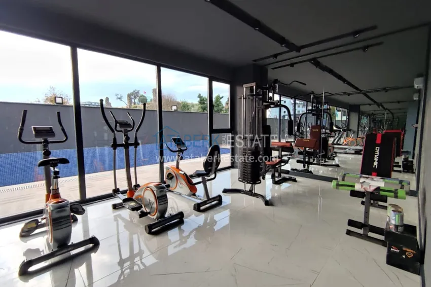 One bedroom apartment with furniture in Mahmutlar district, Alanya 17