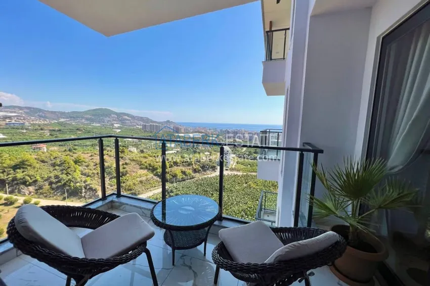 Purchase Furnished apartment in Mahmutlar from the owner with sea and mountain views 13 