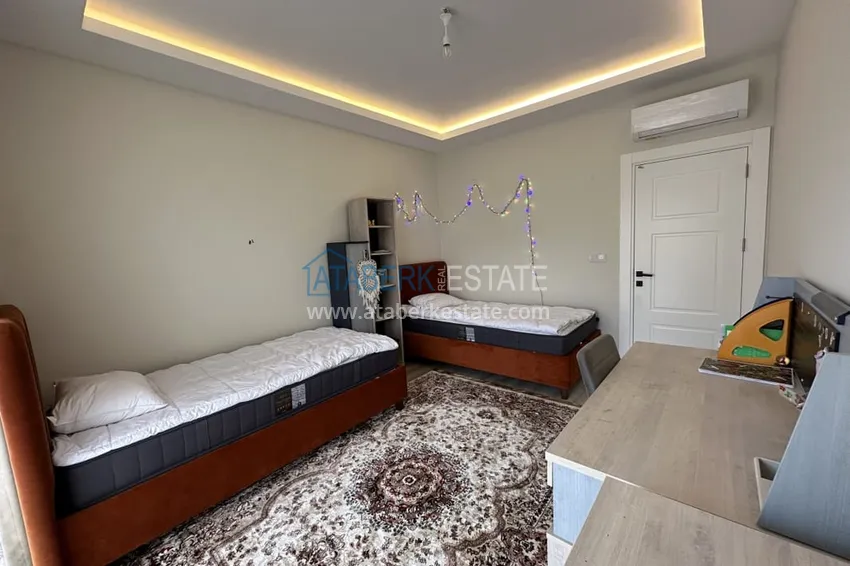 Purchase Three-room apartment with access to the garden in Oba, Alanya 13 