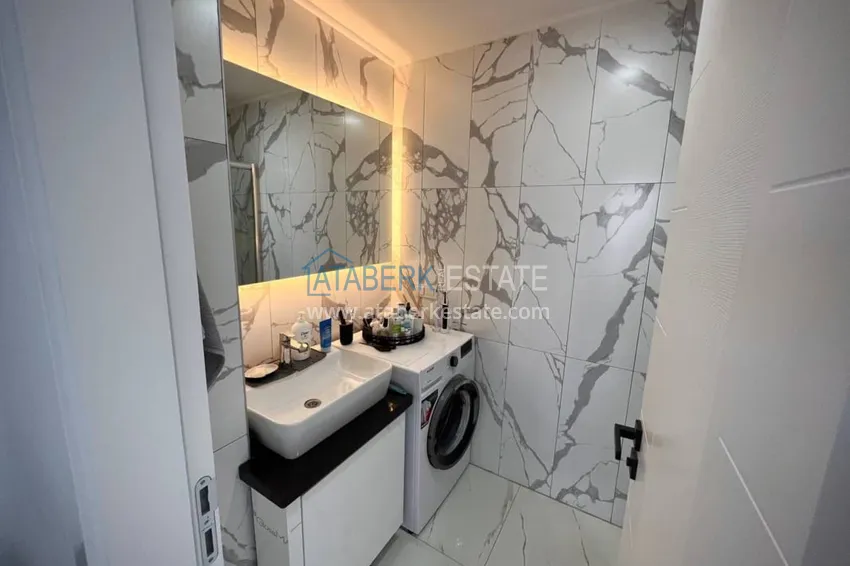 Purchase Furnished apartment in Mahmutlar from the owner with sea and mountain views 14 