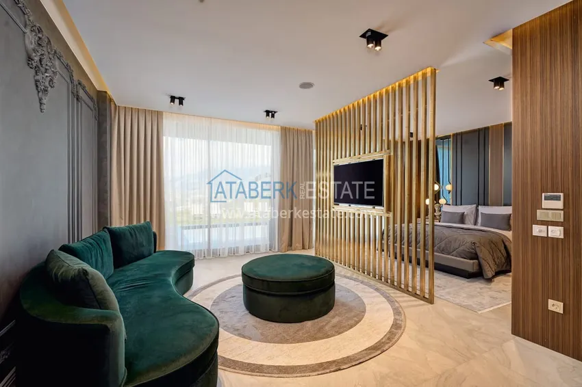 Purchase Luxury villa complex with panoramic views in Kargicak, Alanya 27 