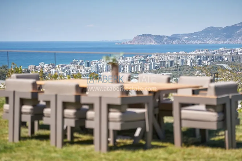 Luxury villa complex with panoramic views in Kargicak, Alanya 17 