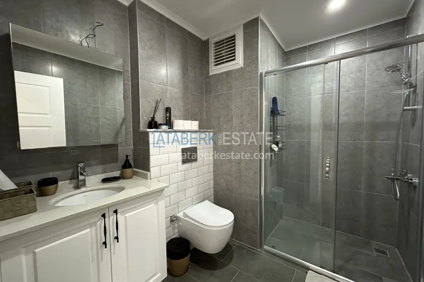Purchase Three-room apartment with access to the garden in Oba, Alanya 17 