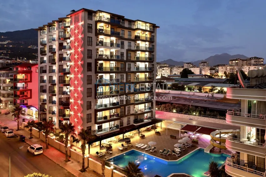 Turnkey apartment with sea view in the center of Alanya - Cleopatra Beach area 1