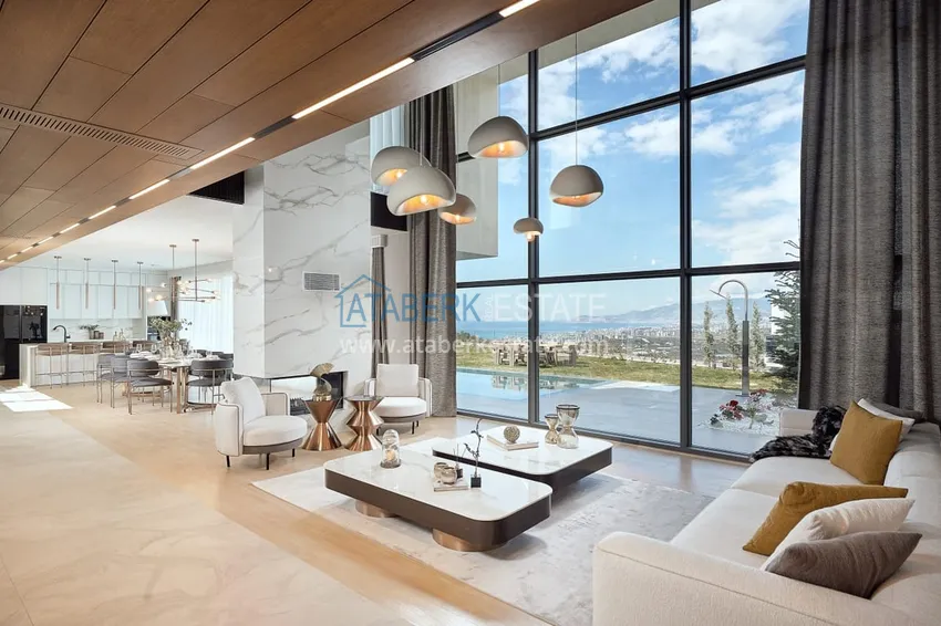 Purchase Luxury villa complex with panoramic views in Kargicak, Alanya 1 