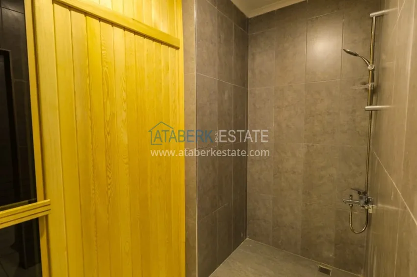 Three-room apartment with access to the garden in Oba, Alanya 27 