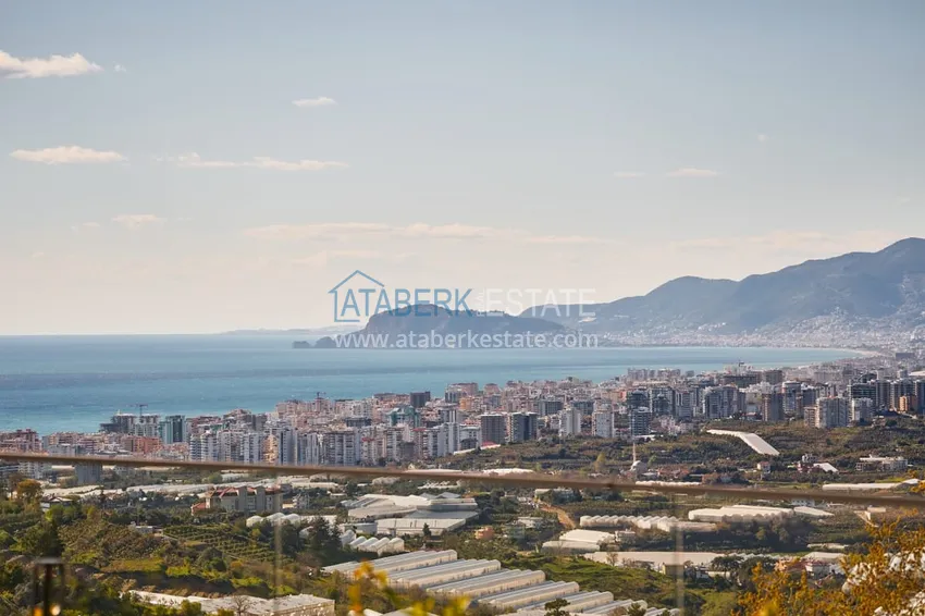 Purchase Luxury villa complex with panoramic views in Kargicak, Alanya 39 