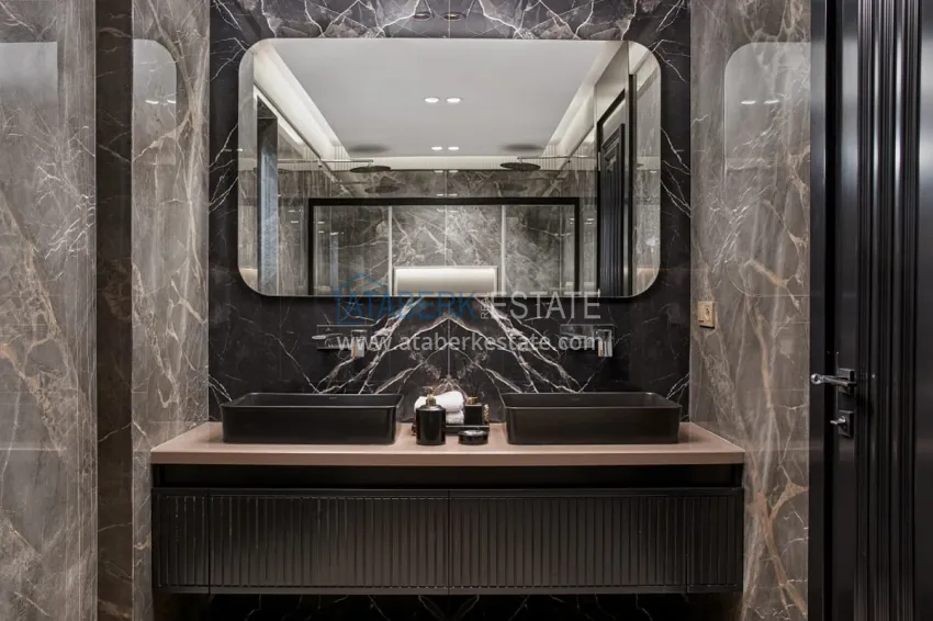 Purchase Premium villas at the final stage of construction - Alanya, Tepe 16