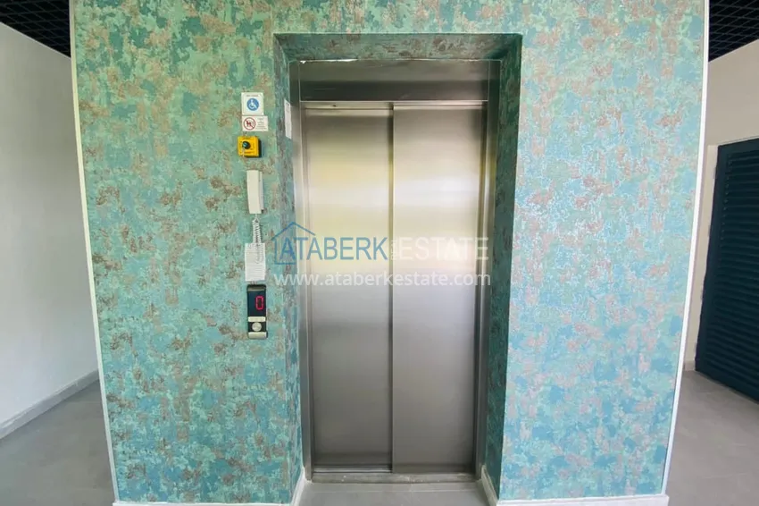 1+1 furnished apartment in a new residential complex, Avsallar district — Alanya. Suitable for short term rentals  29 