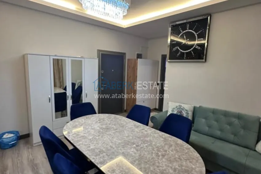 Purchase  Furnished apartment with sea views in the European part of Alanya - Oba district 2 