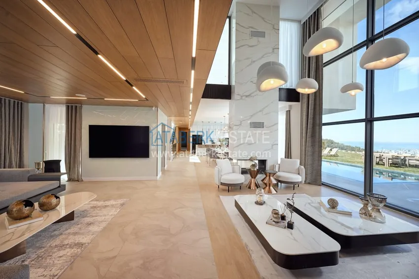 Purchase Luxury villa complex with panoramic views in Kargicak, Alanya 2 