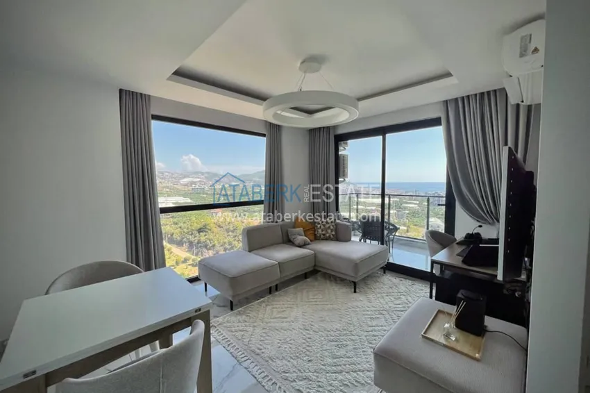Purchase Furnished apartment in Mahmutlar from the owner with sea and mountain views 2 