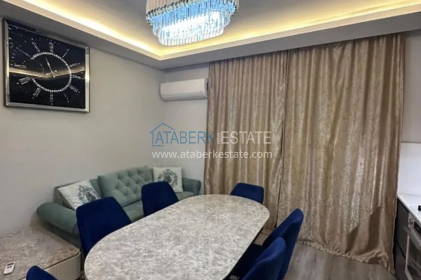 Purchase  Furnished apartment with sea views in the European part of Alanya - Oba district 3 