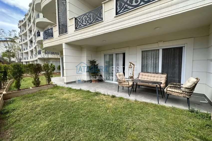 Purchase Three-room apartment with access to the garden in Oba, Alanya 3 