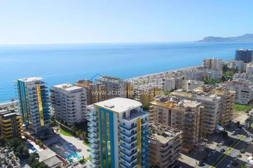 Beachfront studio apartment in Mahmutlar, Alanya  3 