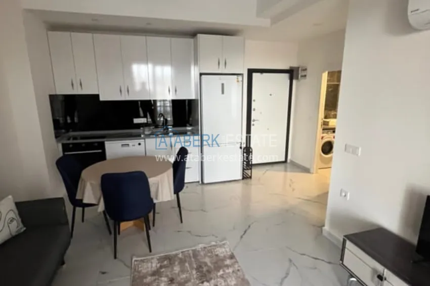 Purchase  1+1 furnished apartment in a new residential complex, Avsallar district — Alanya. Suitable for short term rentals  4 