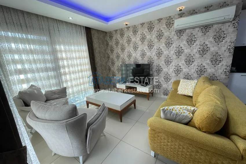 Purchase Apartment in the Cikcilli area - Alanya, in a prestigious residential complex. Suitable for residence permit 5