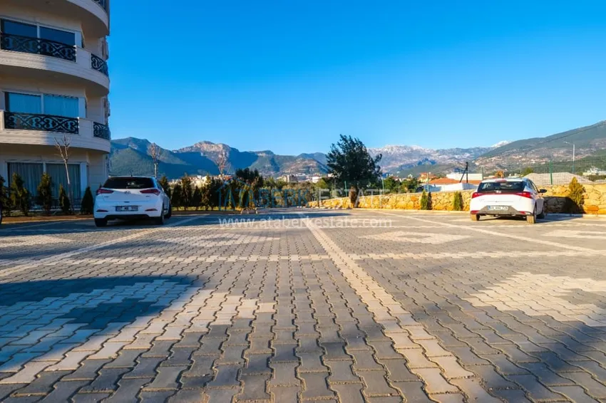 Three-room apartment with access to the garden in Oba, Alanya 5 