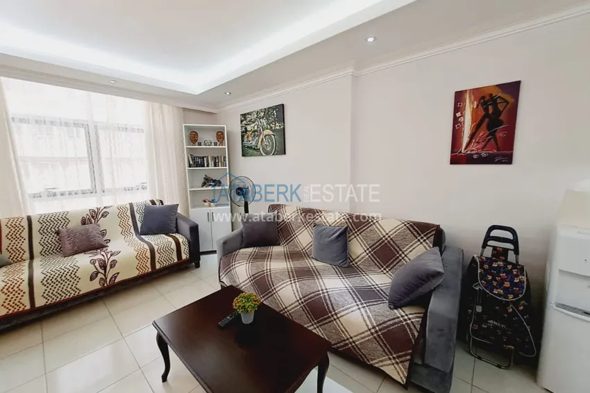 Purchase  One bedroom apartment with furniture and a glazed balcony in Oba, Alanya 6 