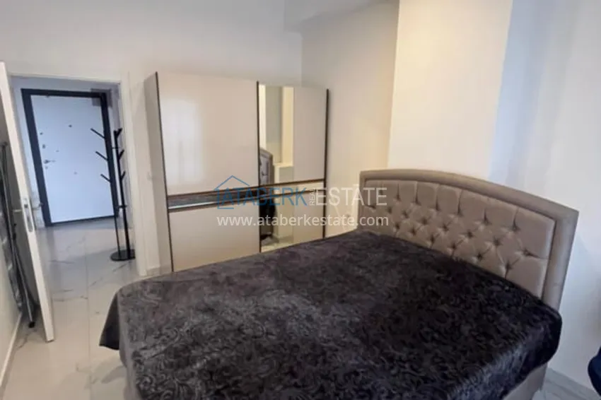 Purchase  1+1 furnished apartment in a new residential complex, Avsallar district — Alanya. Suitable for short term rentals  6 