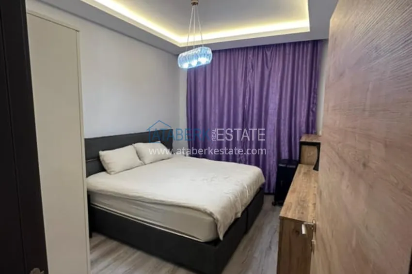 Purchase  Furnished apartment with sea views in the European part of Alanya - Oba district 7 