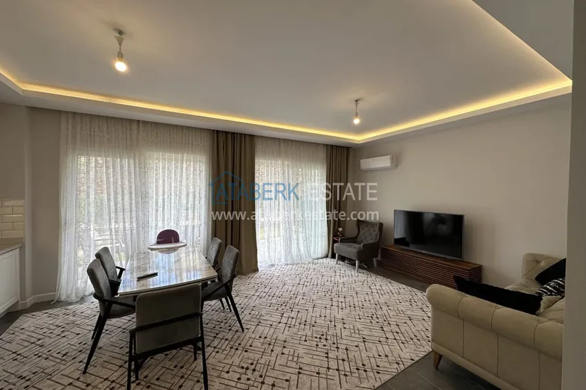 Purchase Three-room apartment with access to the garden in Oba, Alanya 7 