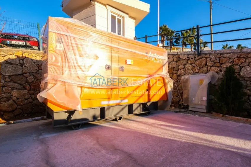 Three-room apartment with access to the garden in Oba, Alanya 13 