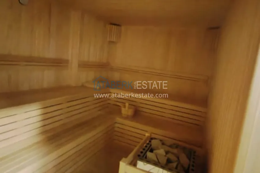 Furnished apartment with sea views in the European part of Alanya - Oba district 8 