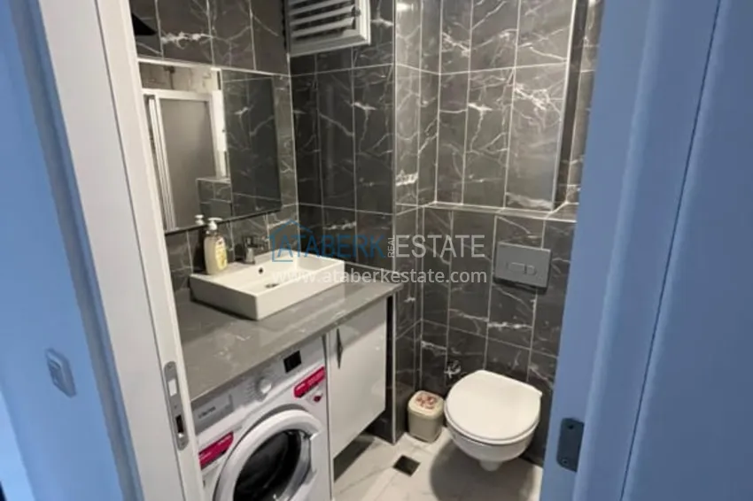 Purchase  1+1 furnished apartment in a new residential complex, Avsallar district — Alanya. Suitable for short term rentals  8 