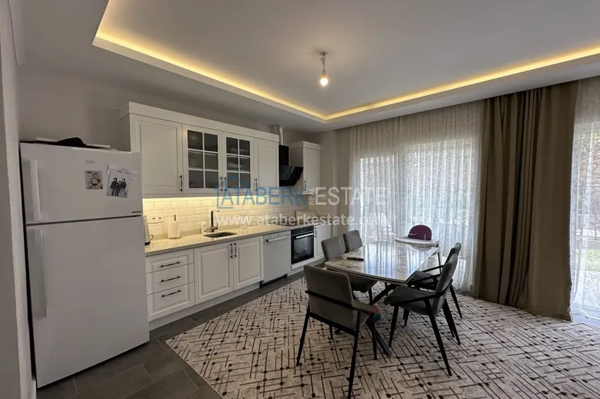 Purchase Three-room apartment with access to the garden in Oba, Alanya 9 