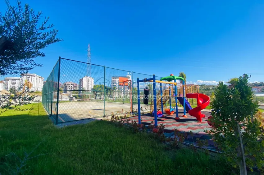 1+1 furnished apartment in a new residential complex, Avsallar district — Alanya. Suitable for short term rentals  9 