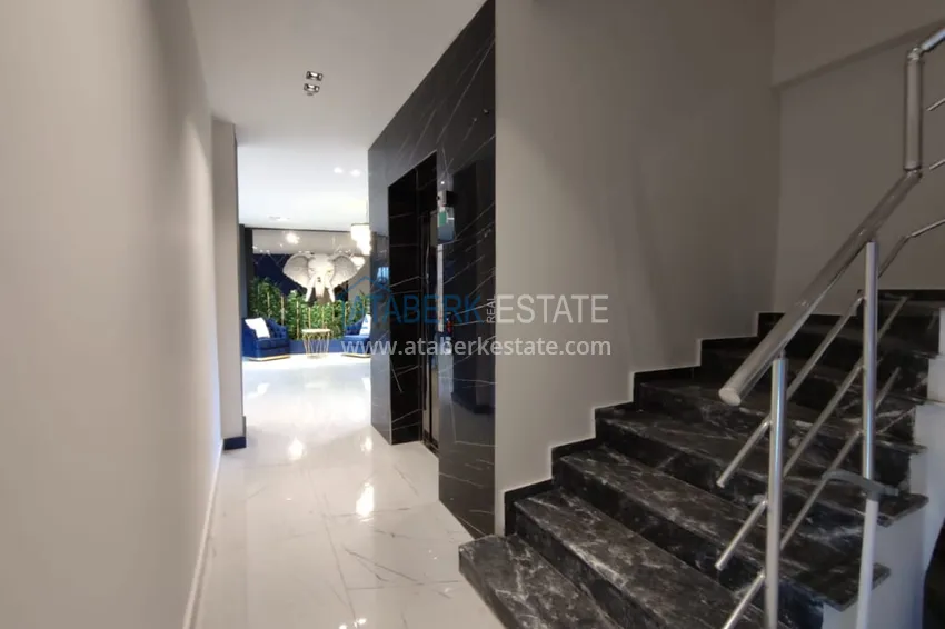 One bedroom apartment with furniture in Mahmutlar district, Alanya 14