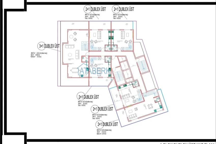Buy cheap View penthouse duplex with pool on the terrace, installments possible - Mahmutlar, Alanya 2 