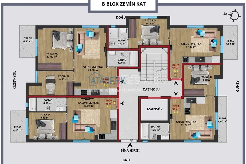 Buy cheap New residential complex project in the center of Antalya — Muratpasa district 9